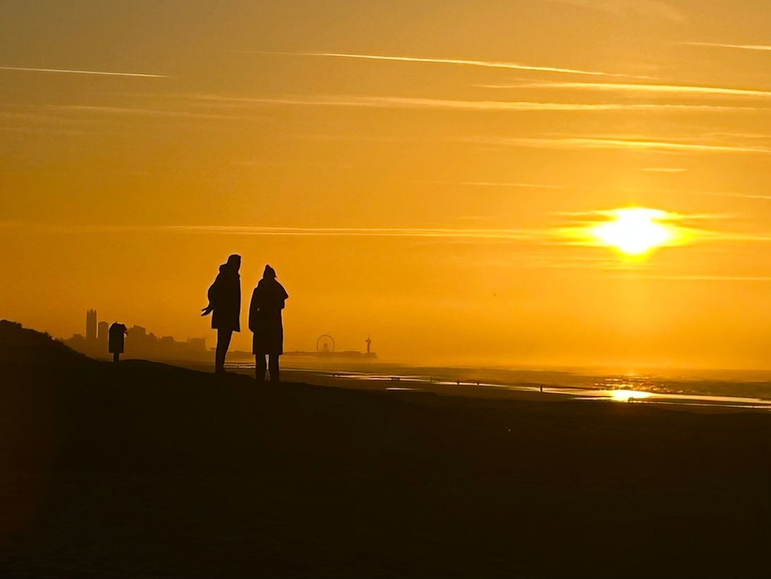Het was een zonnige decembermaand. Foto: Jeanine Punt