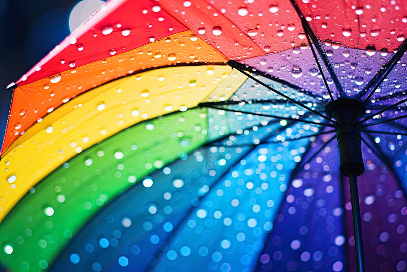 Het wordt kletsnat tijdens Pride Amsterdam. Foto: Adobe Stock / ZoomTeam
