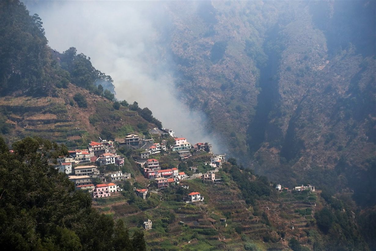 Bosbranden op Madeira. Foto: ANP / Homem De Gouveia.