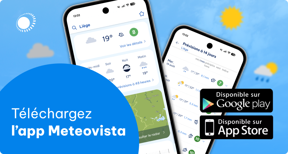 Téléchargez l'application Meteovista