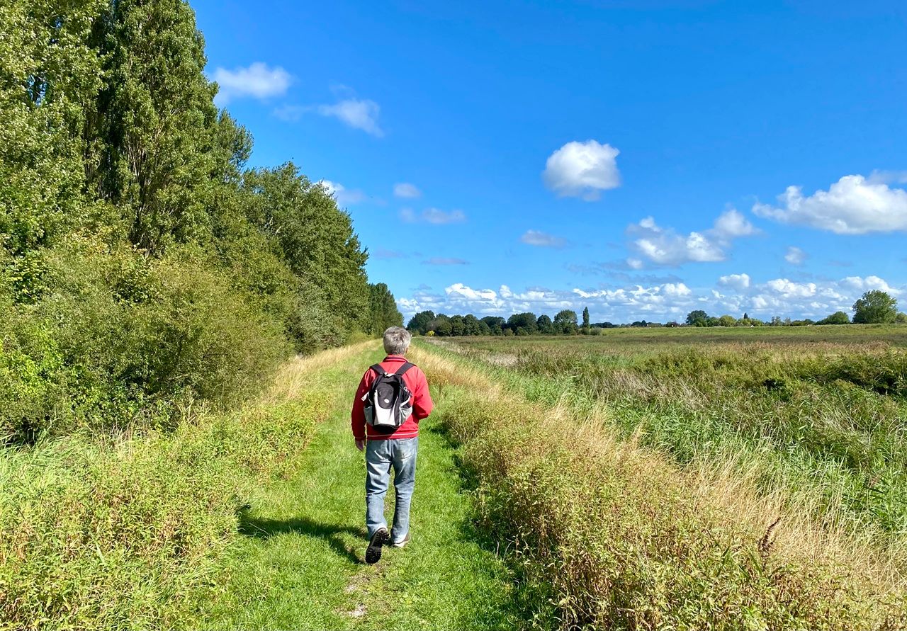 Ideaal wandelweer. Foto: Yolande Mulder