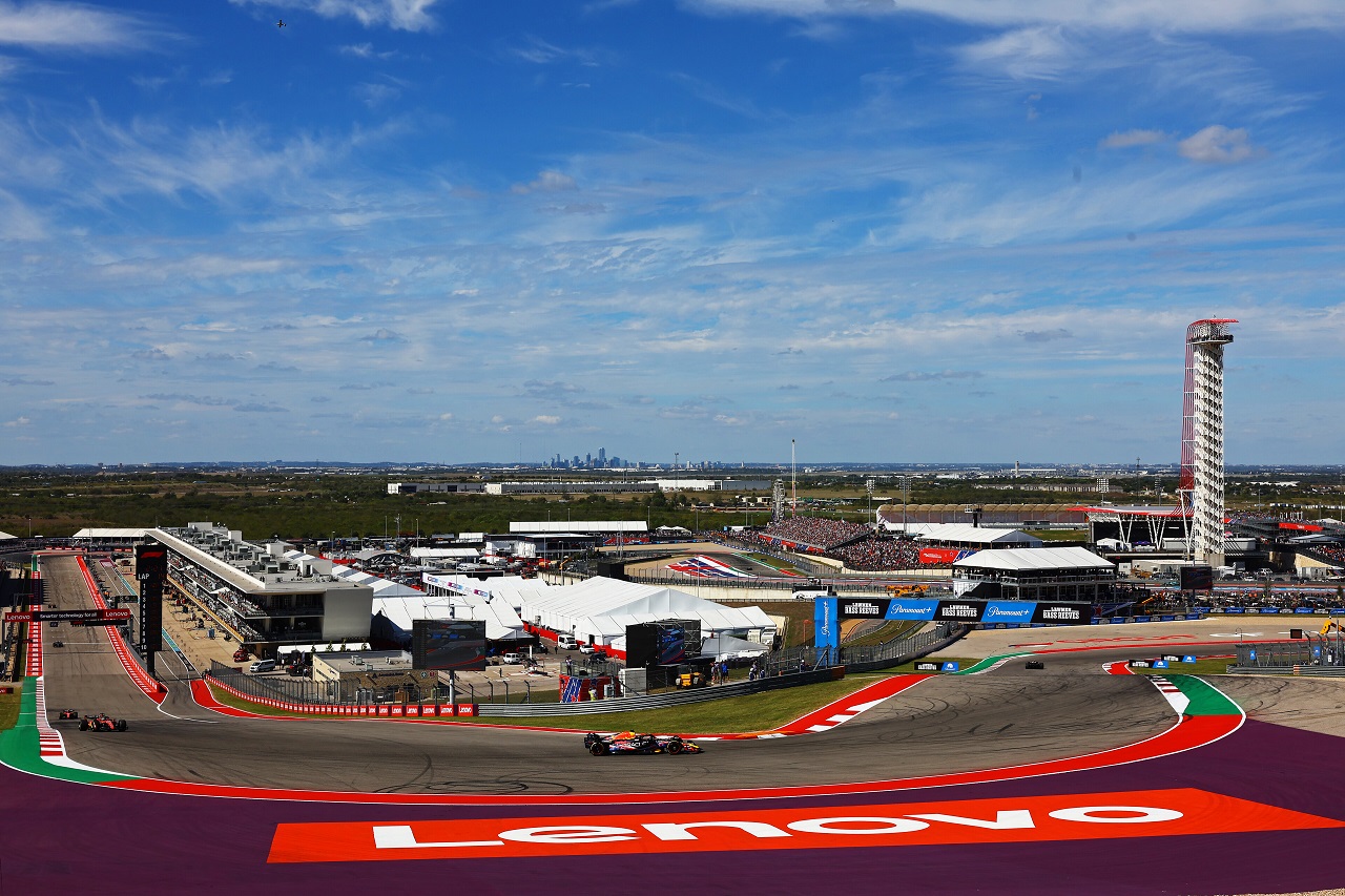 In 2023 won Max Verstappen de race in Austin. Foto: redbulcontentpool.com / Mark Thompson / Getty Images