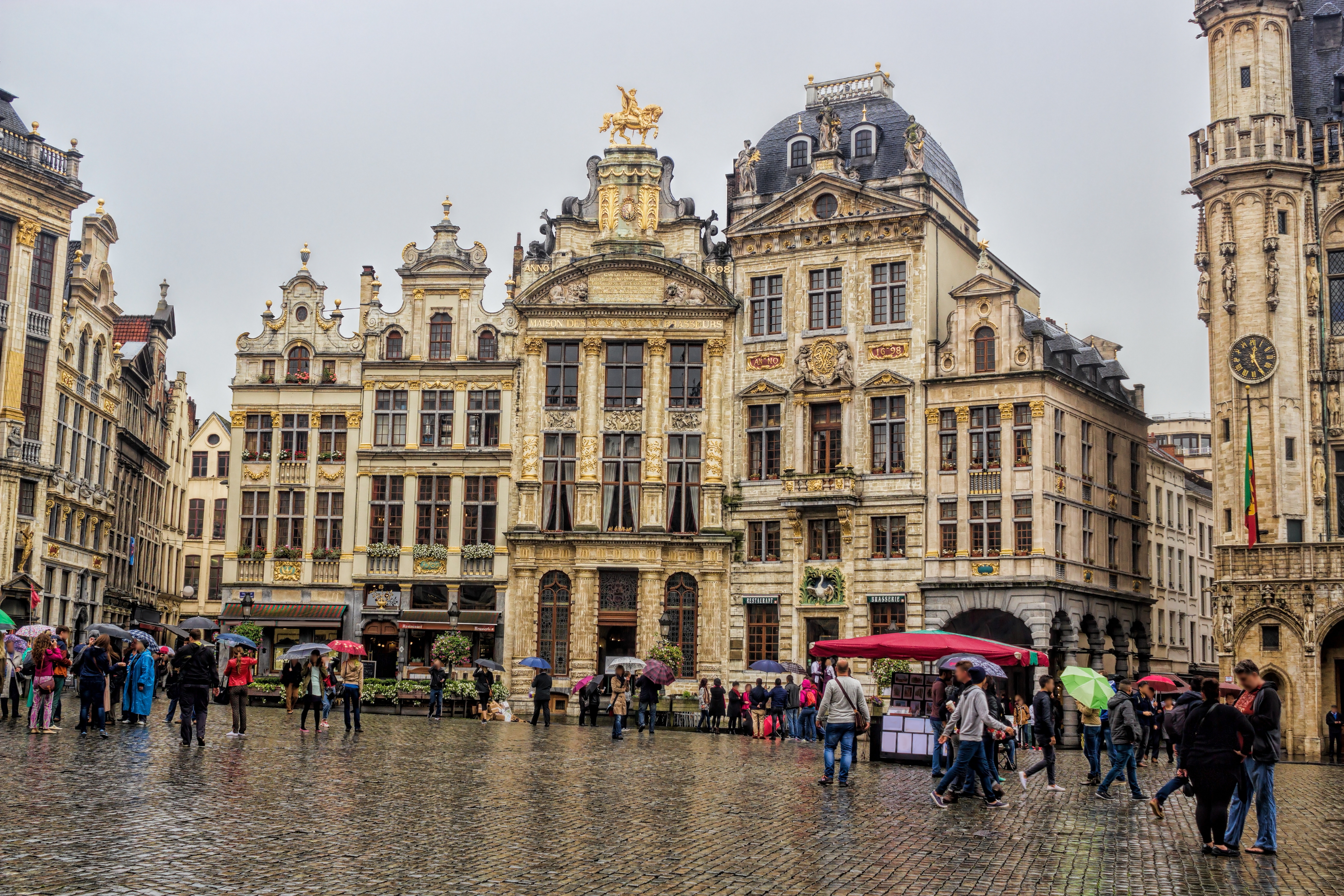 Nat weer in Brussel. Foto: Adobe Stock / ArTo