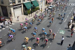 Hitte en buien tijdens de eerste dagen van de Tour de France