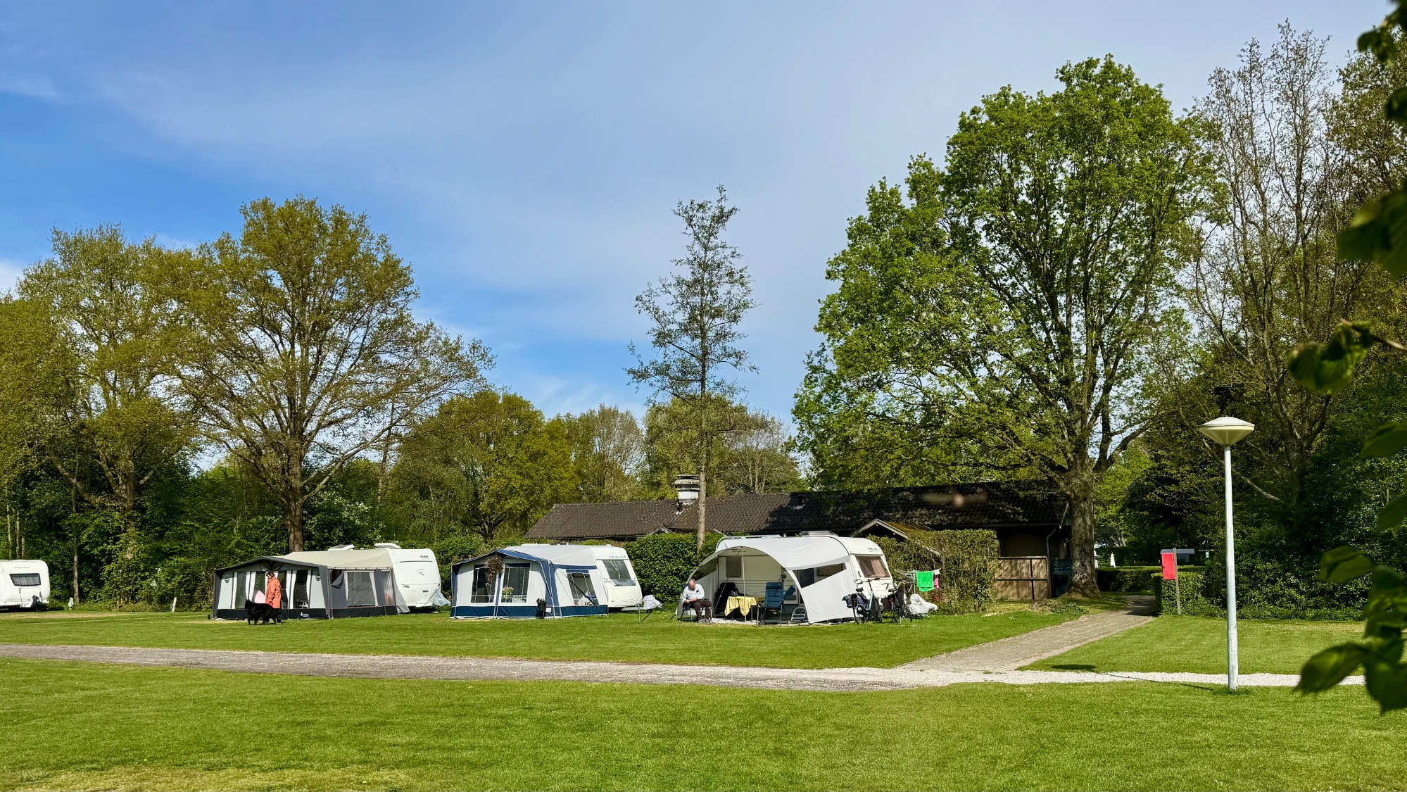 Op de camping in eigen land. Foto: Jolanda Bakker