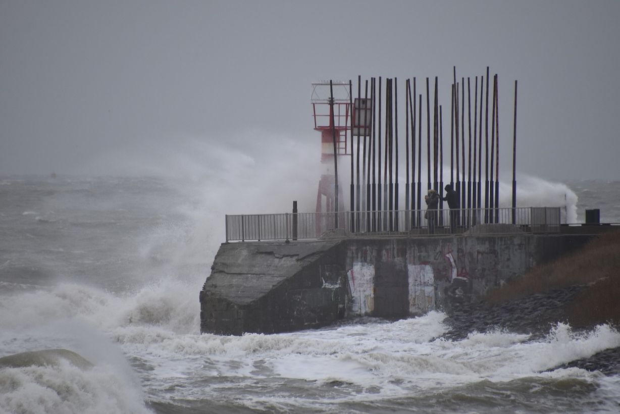 Storm Dudley komt eraan. Foto: Annemarie van Iersel