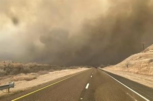 Brandweer krijgt grootste bosbrand Texas moeilijk onder controle