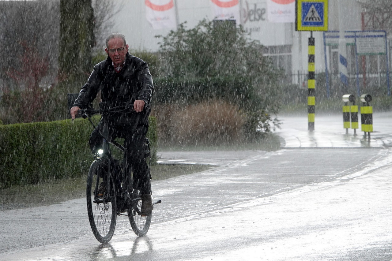 Vaak kwam het deze maand tot regen. Foto: Ben Saanen