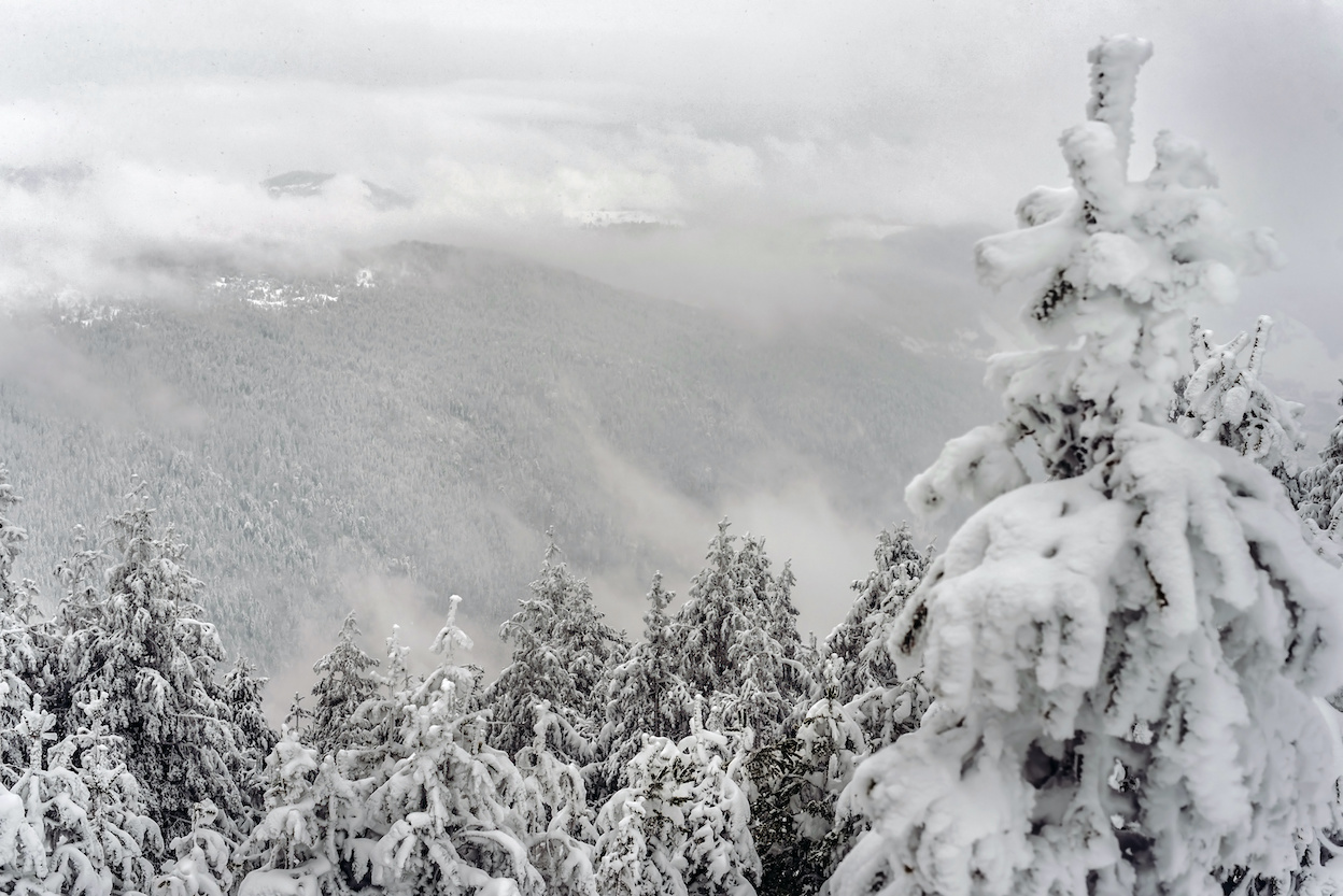 Sneeuw op de Balkan. Foto: AdobeStock / krugli