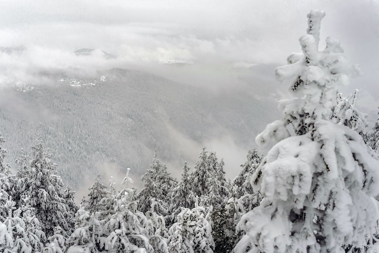 Sneeuw op de Balkan. Foto: AdobeStock / krugli