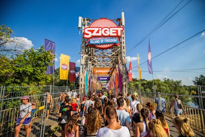 Tropische hitte tijdens Sziget
