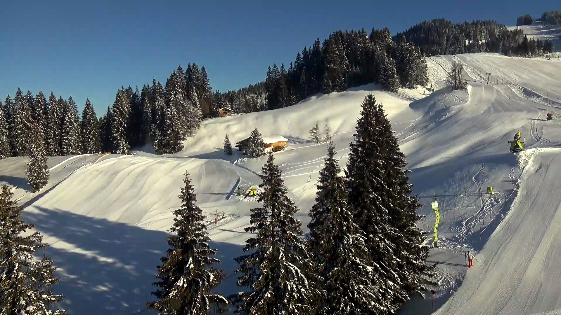 Brixen im Thale (Oostenrijk) op dinsdagochtend. Beeld: Feratel