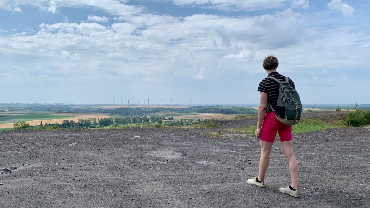 Wandelen bij zomers weer. Foto: Yannick Damen.