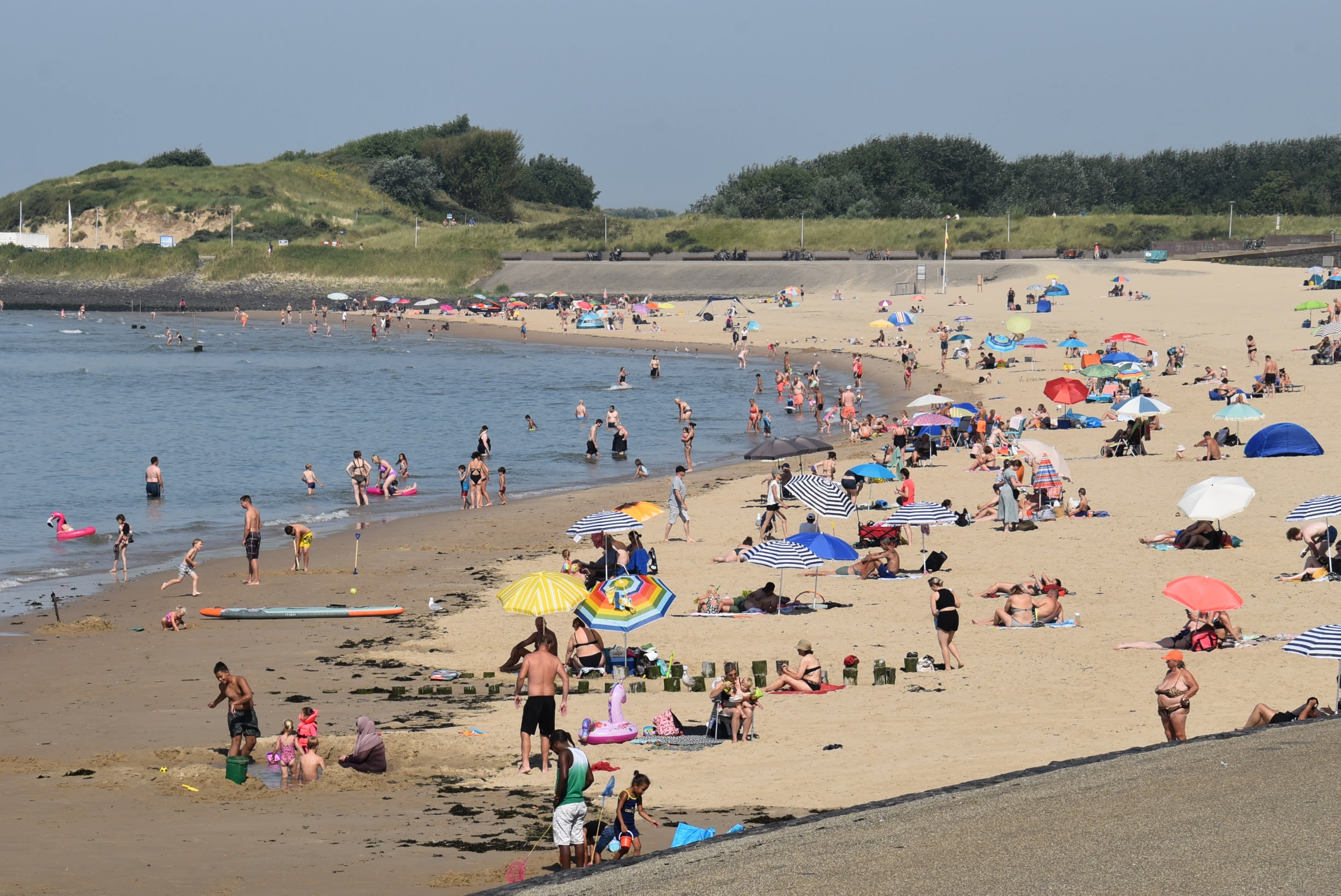 Vrijdag is het aangenaam weer om naar het strand te gaan. Foto: Anne-Marie van Iersel