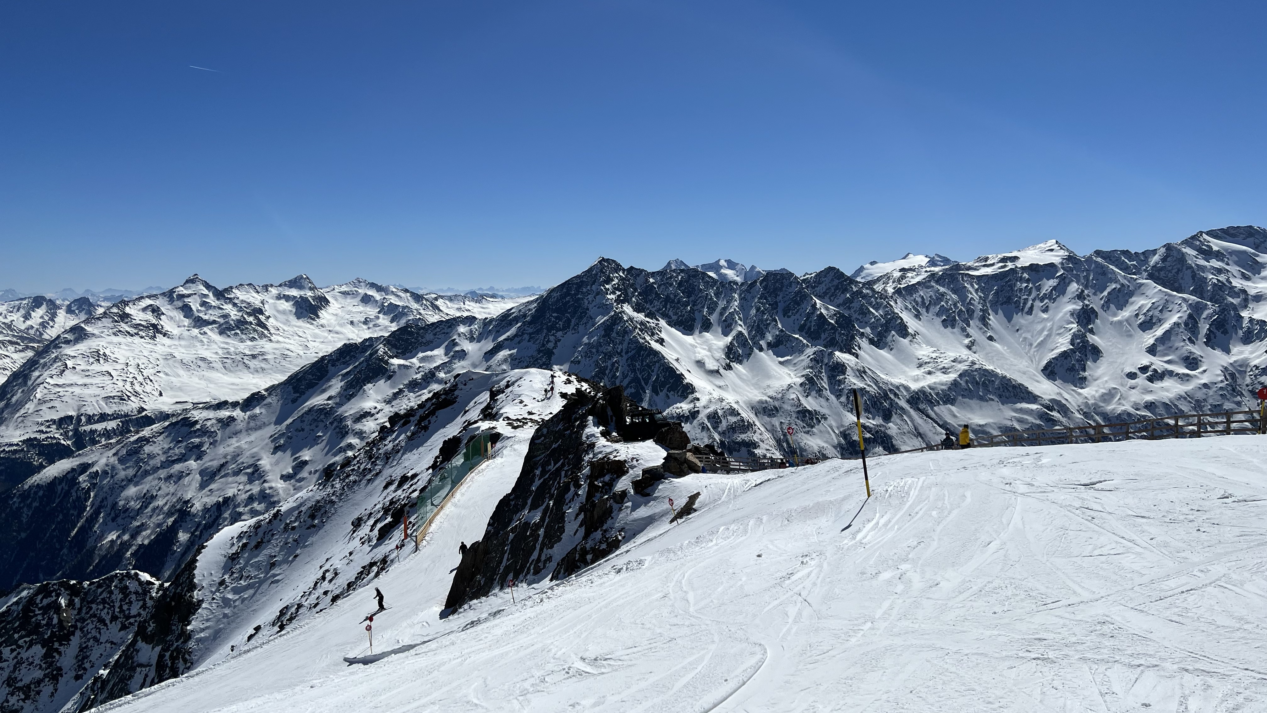 Volgende week veel blauwe luchten op de pistes! Foto: Stefan Kasteren