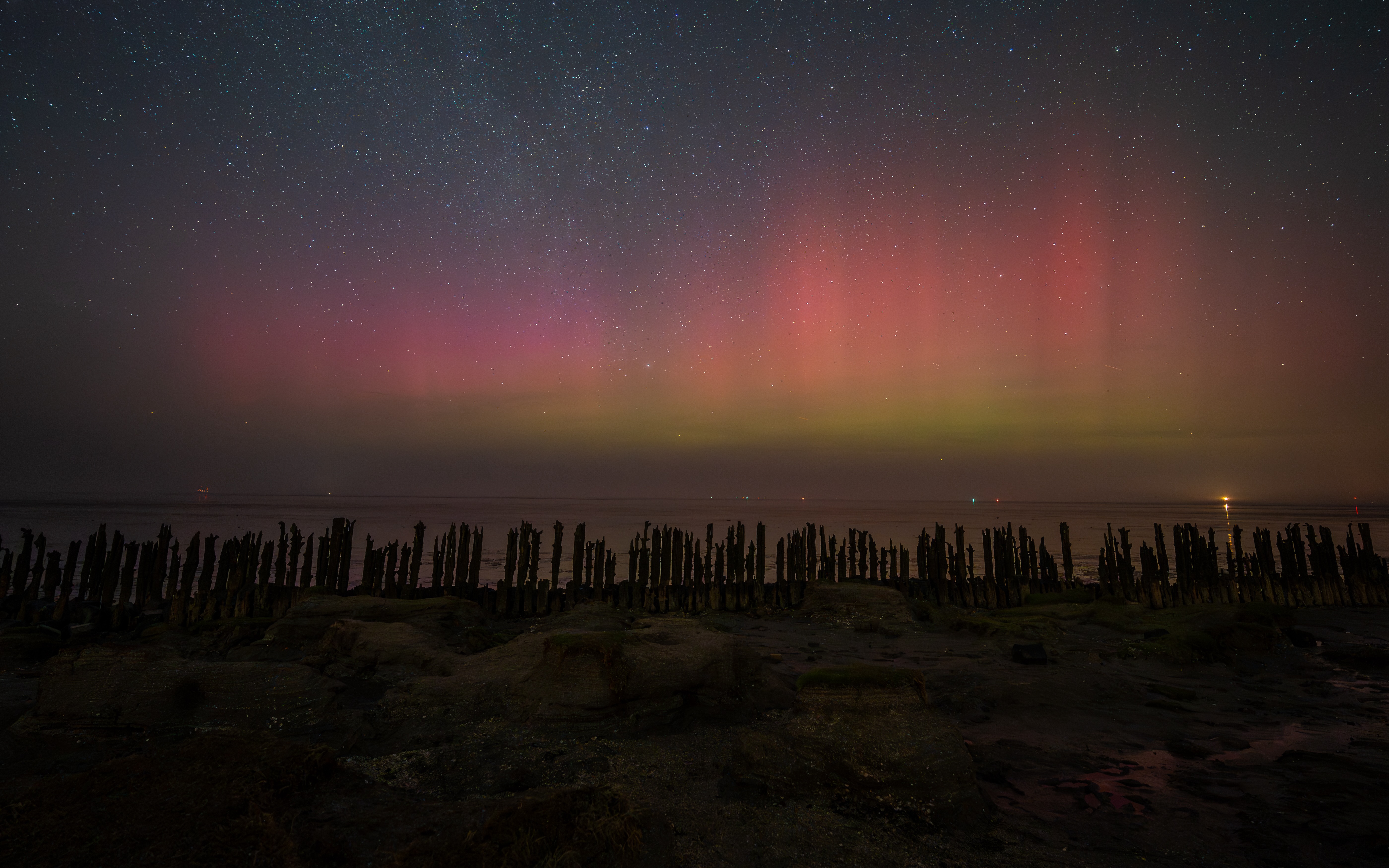 Noorderlicht in Nederland. Foto: Kevin Oudman