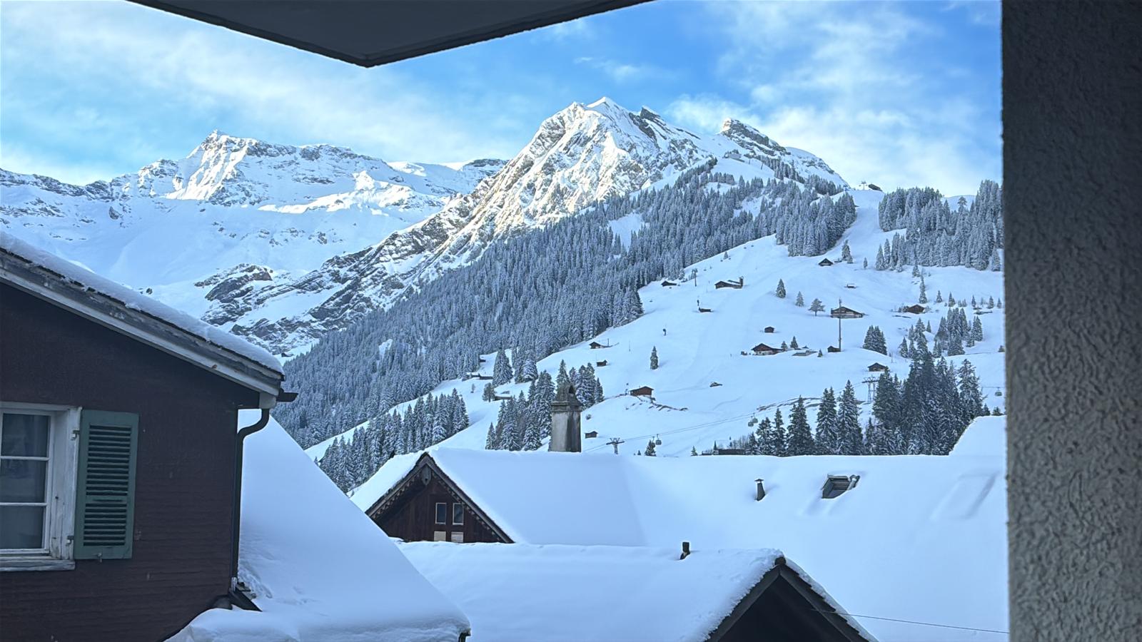 Wintersportbeelden Alpen: heerlijk wintersportweer
