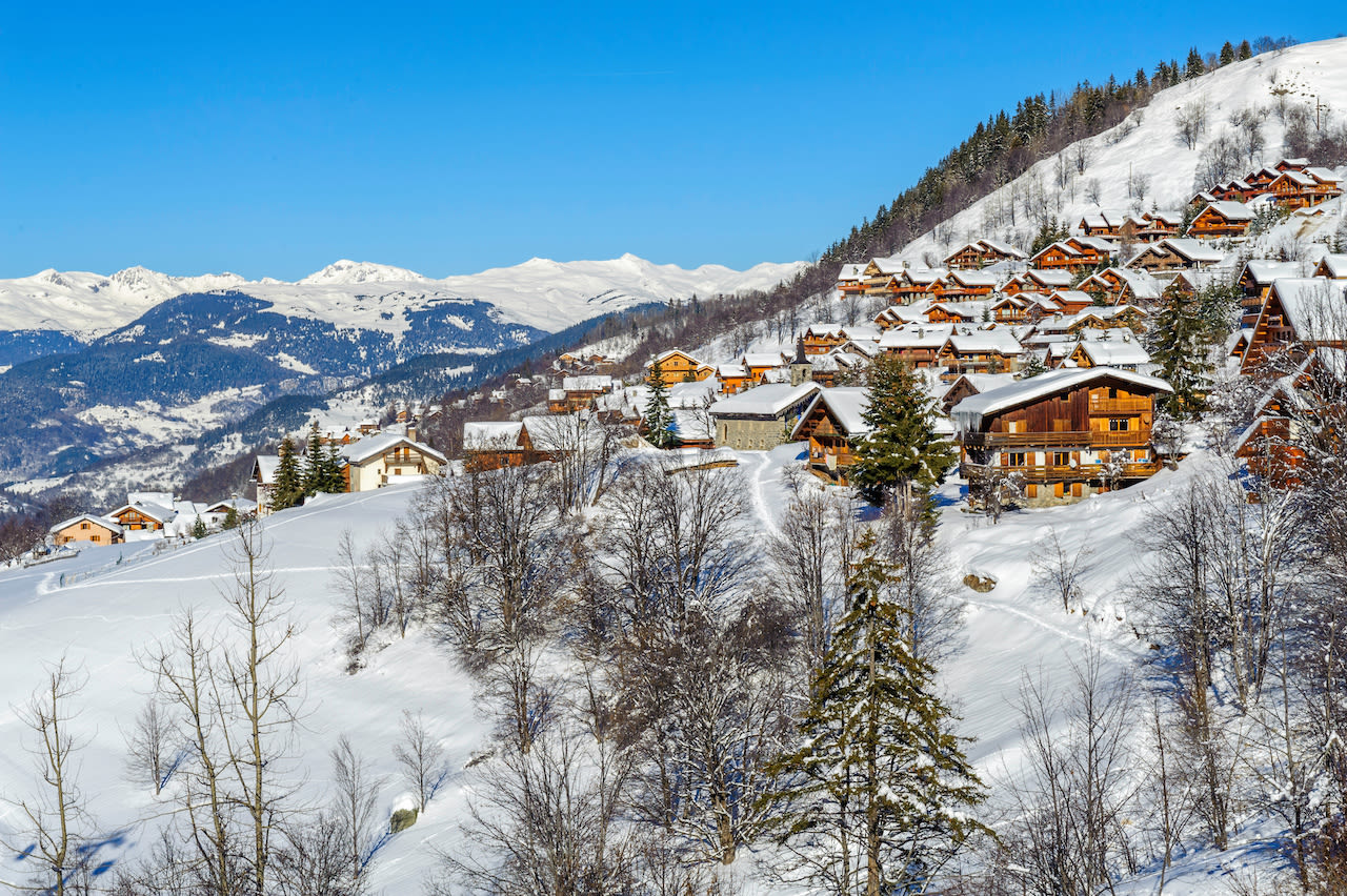 Zonnig winterweer in Val-Thorens. Foto: Adobe Stock / Criley