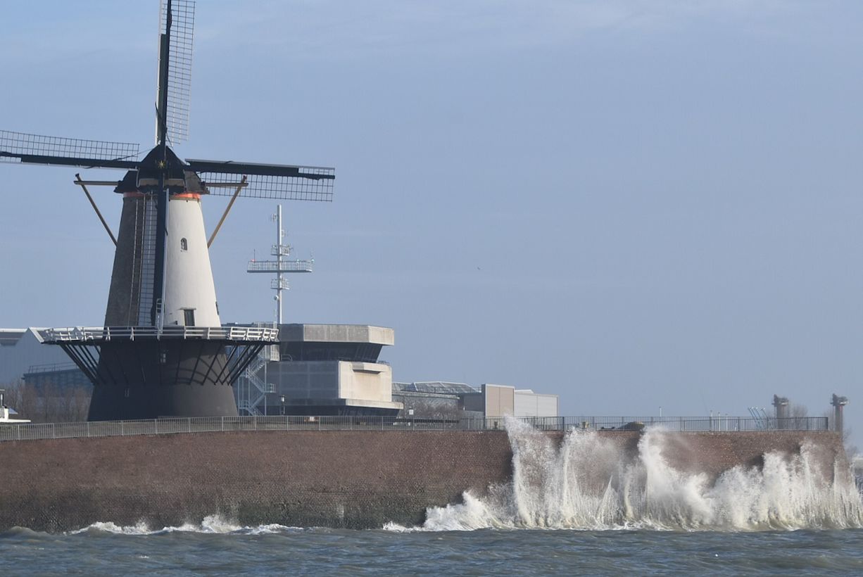 Wederom kwam het tot storm. Foto: Anne-Marie van Iersel