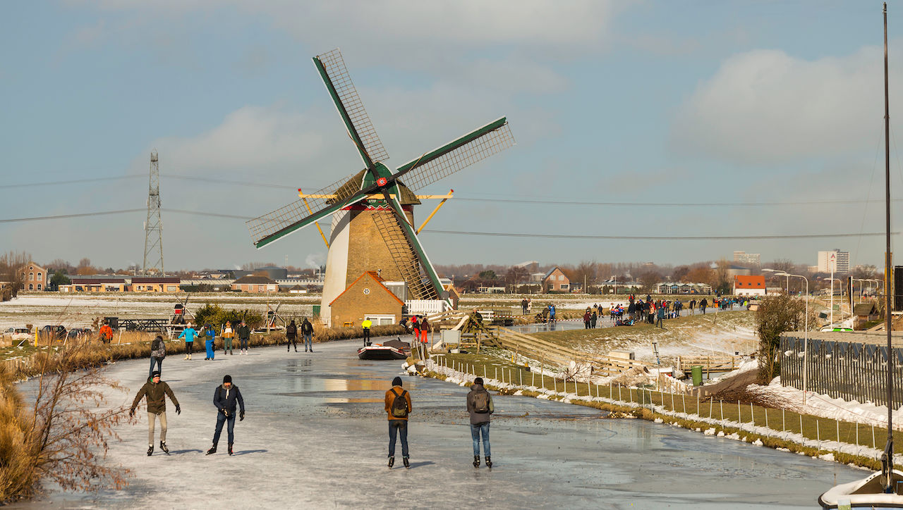 Schaatspret. Foto: Chris Willemsen