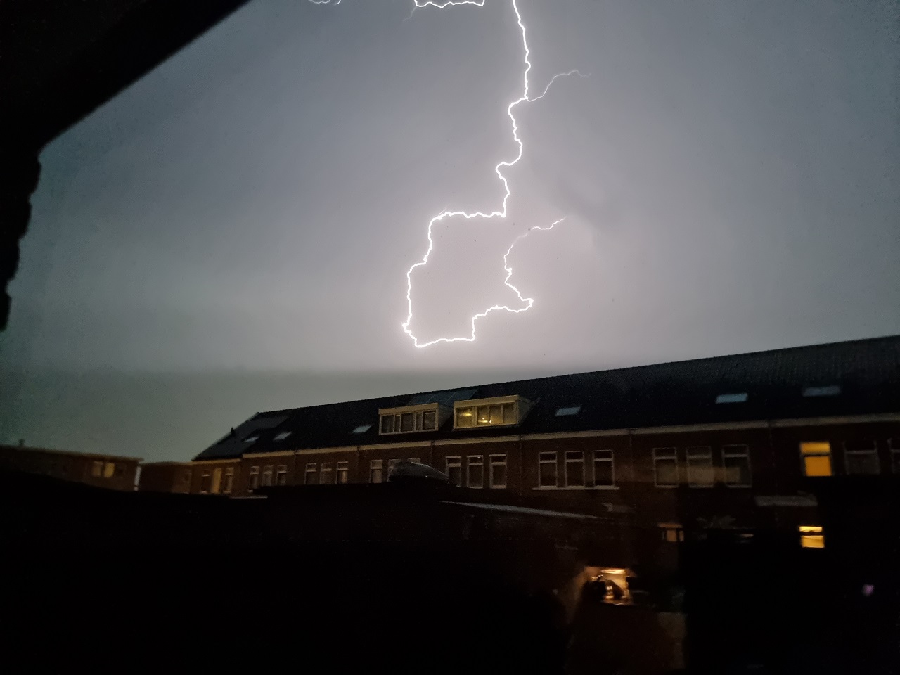 Bliksem, onweer
Foto: Monique Zuiderwijk