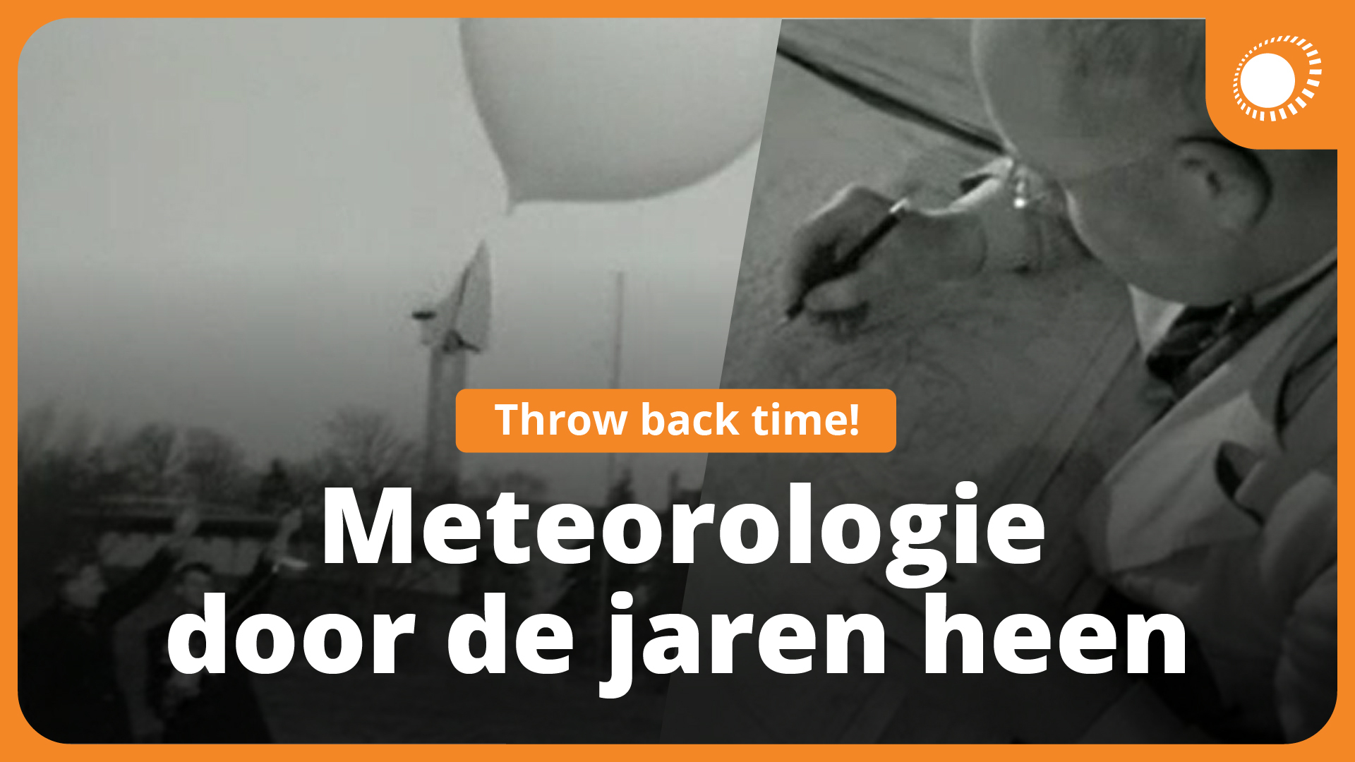 Meteorologie in het verleden. Bron: Weeronline.