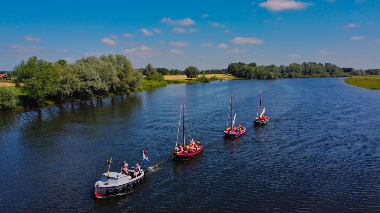 Perfect zomerweer om te zeilen.
Foto: Hans van Loenen