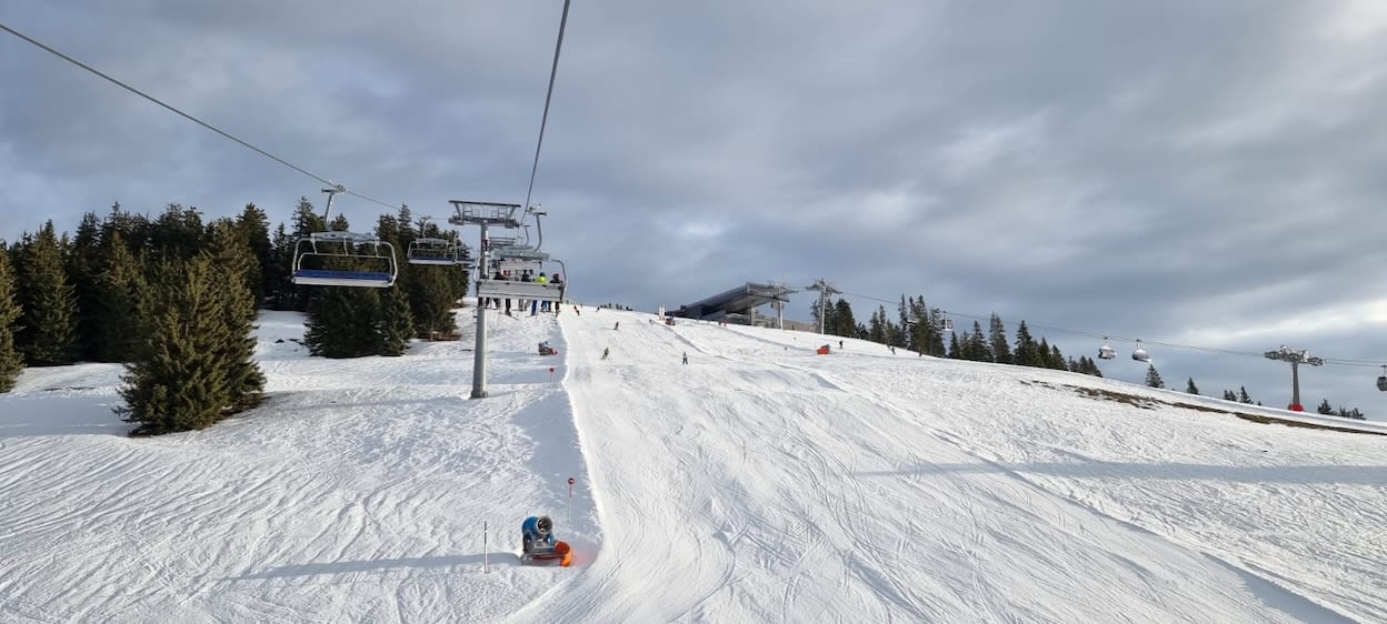 De pistes liggen er momenteel prachtig bij in Oostenrijk. Foto: Jeroen Elferink