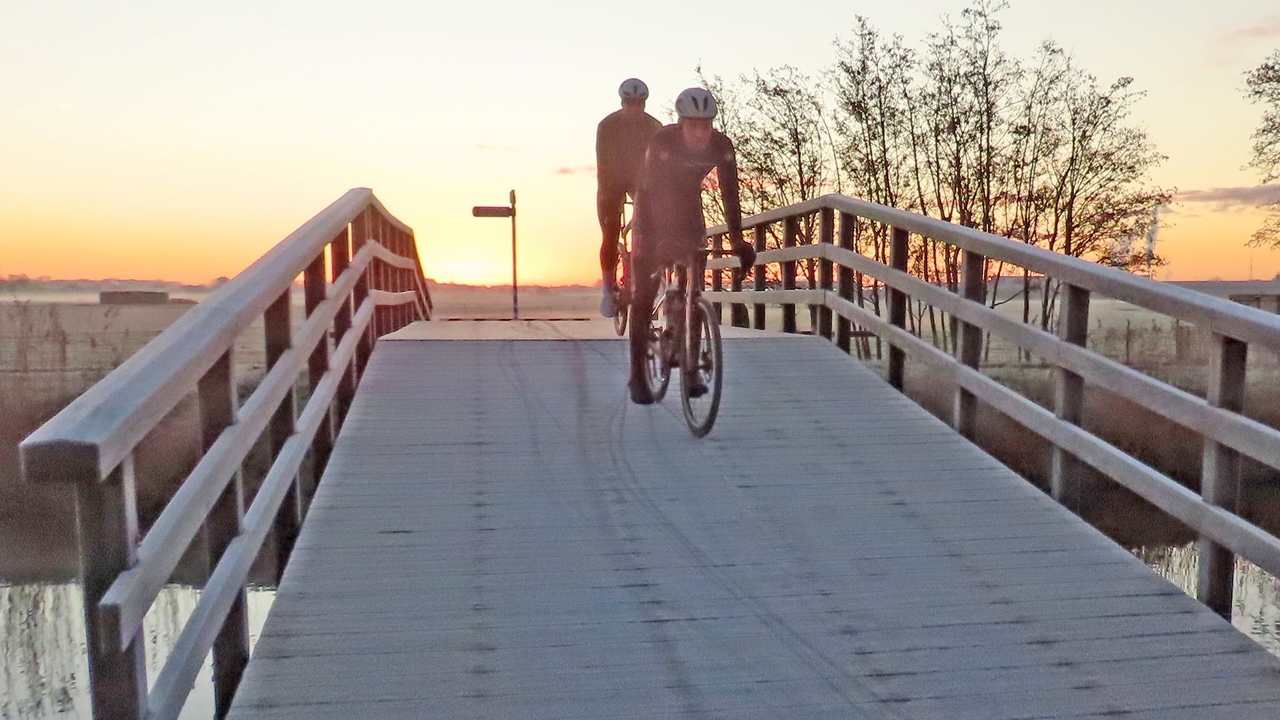 Gladde bruggen. Foto: Gieny Westra.