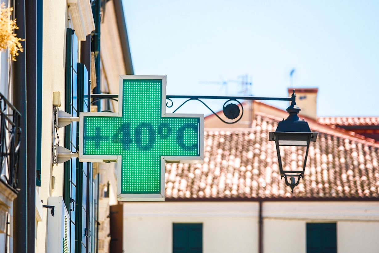 Hitte in Italië. Foto: Adobe Stock / Dmitry Vereshchagin