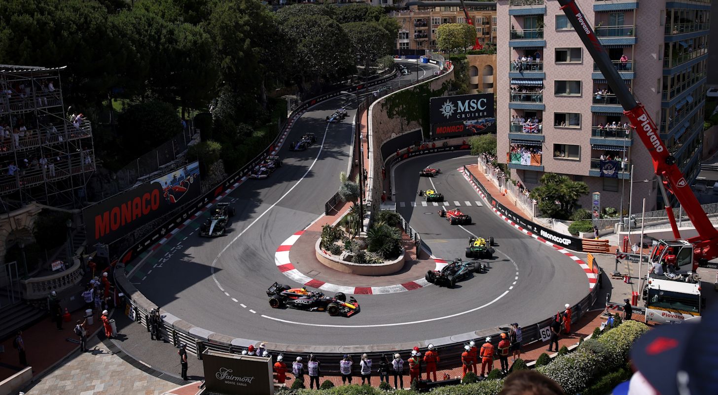 De Formule-1 in Monaco in 2024. Foto via redbullcontentpool.com / Ryan Pierse/Getty Images