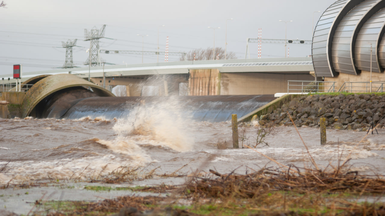 Balgstuw bij Kampen. Foto: Liset van Dijk