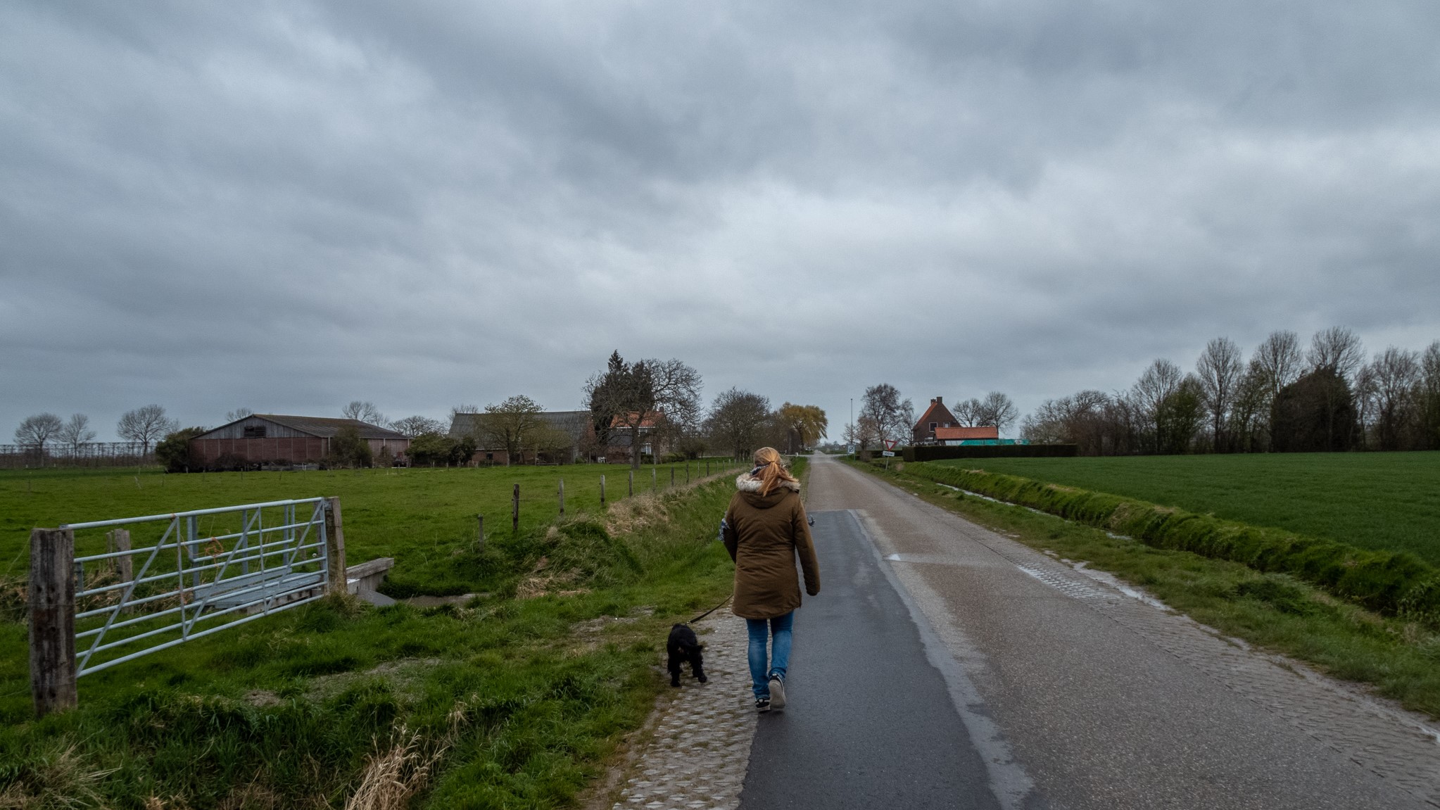 Koud in april. Foto: Astrid Wiessner Hoog