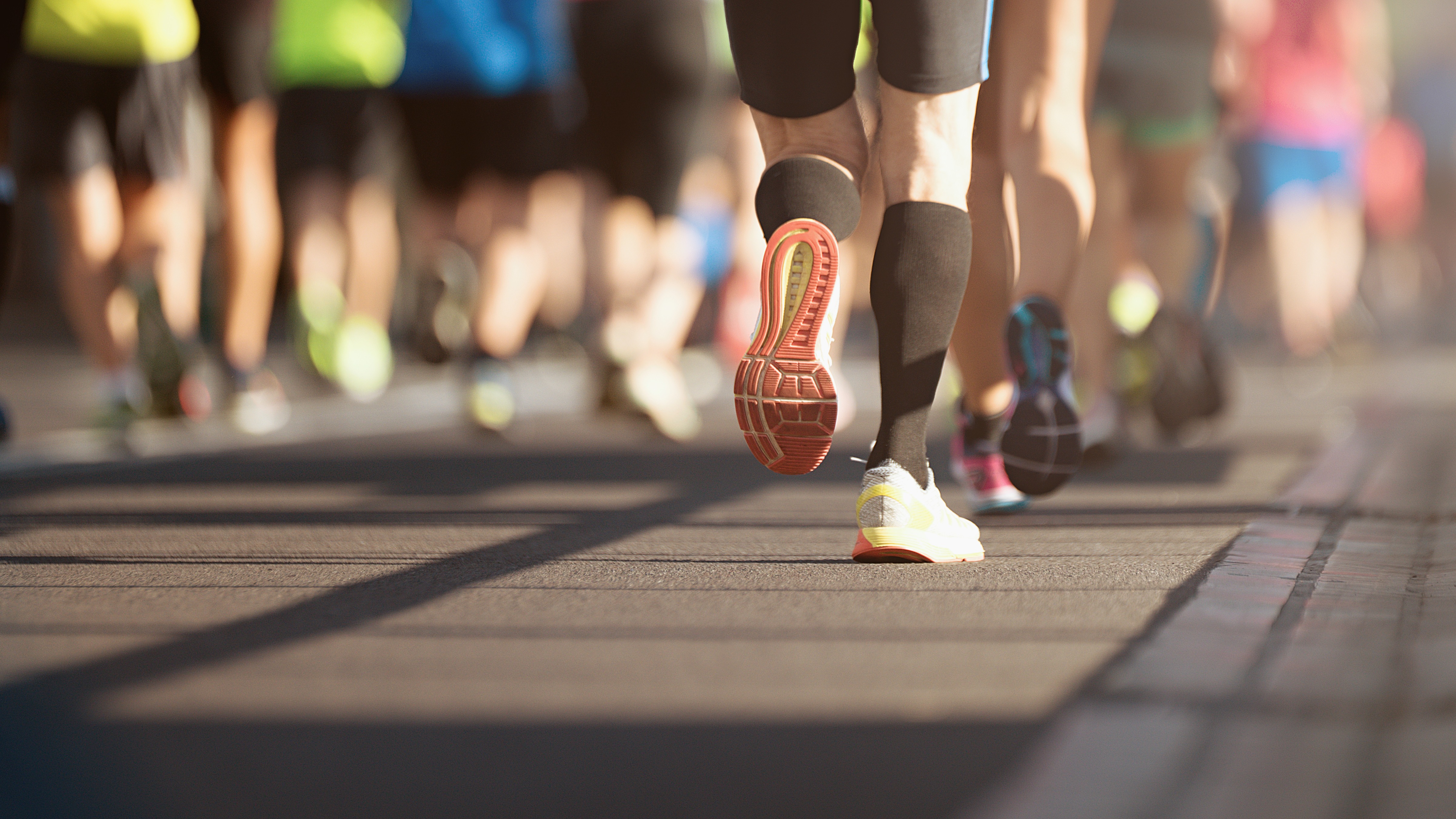 Hardlopers bij laagstaande zon. Foto: Adobe Stock/pavel1964