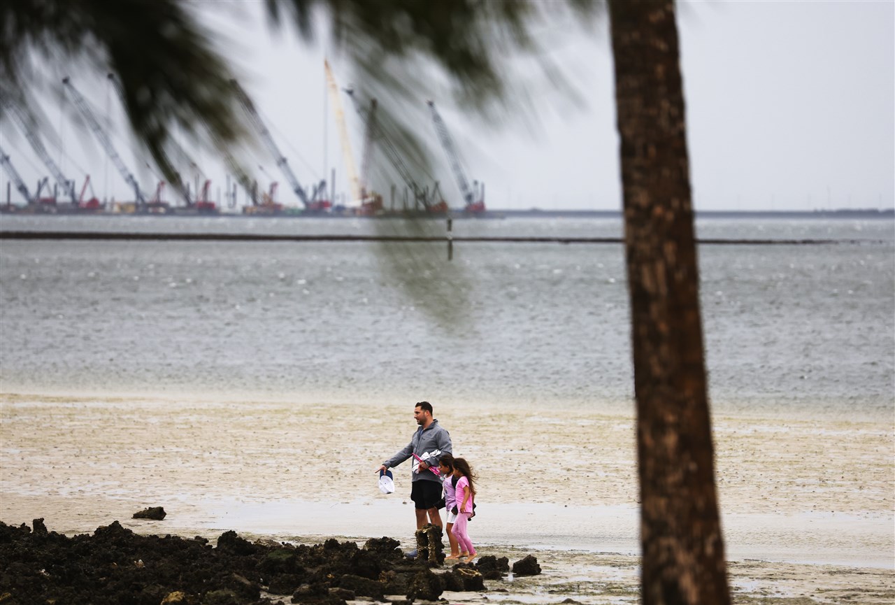 Mexico maakt zich op voor Roslyn. Foto: ANP/EPA/Tannen Maury