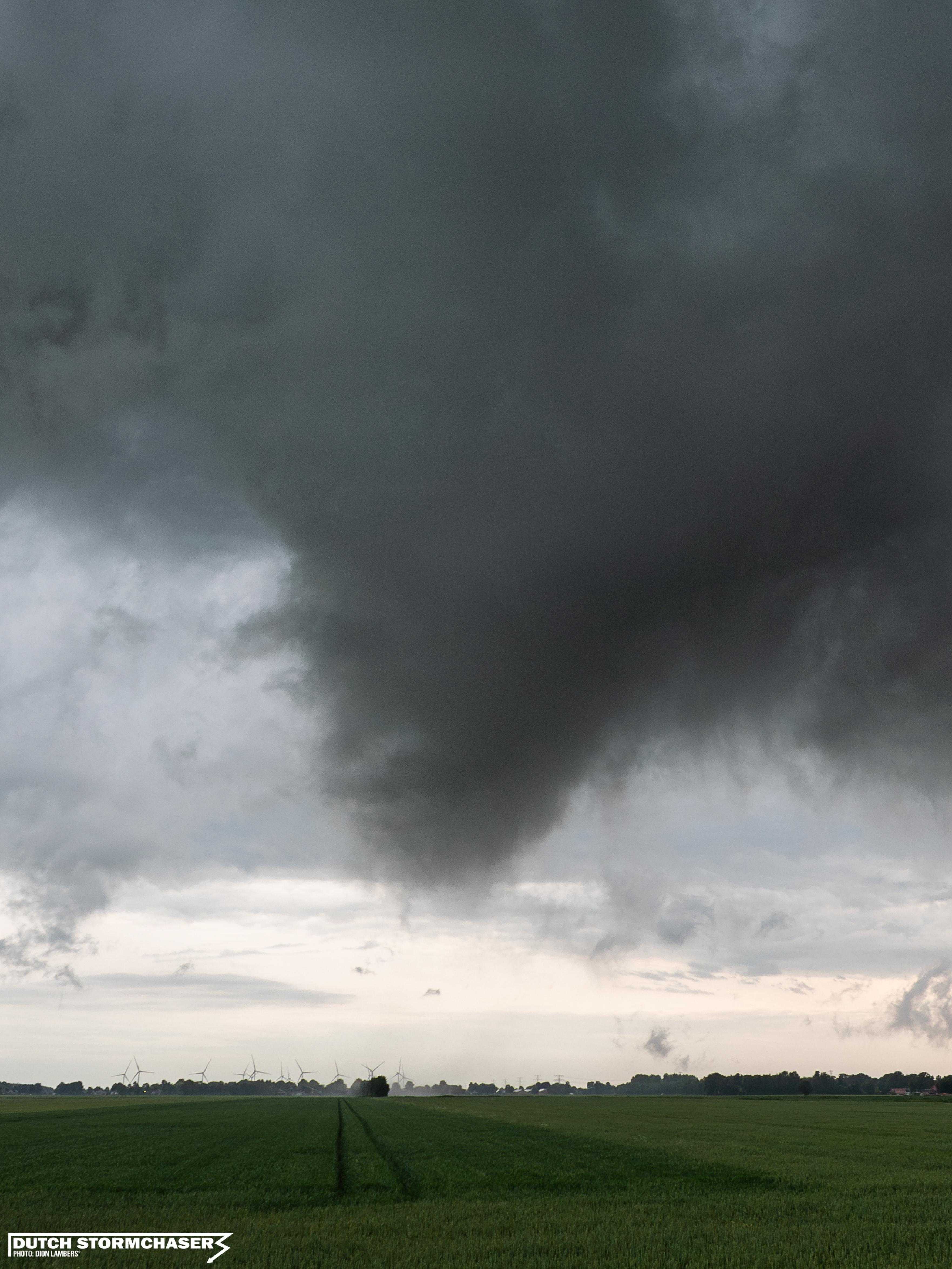 Tornado in Drenthe, credits: Dion Lambers