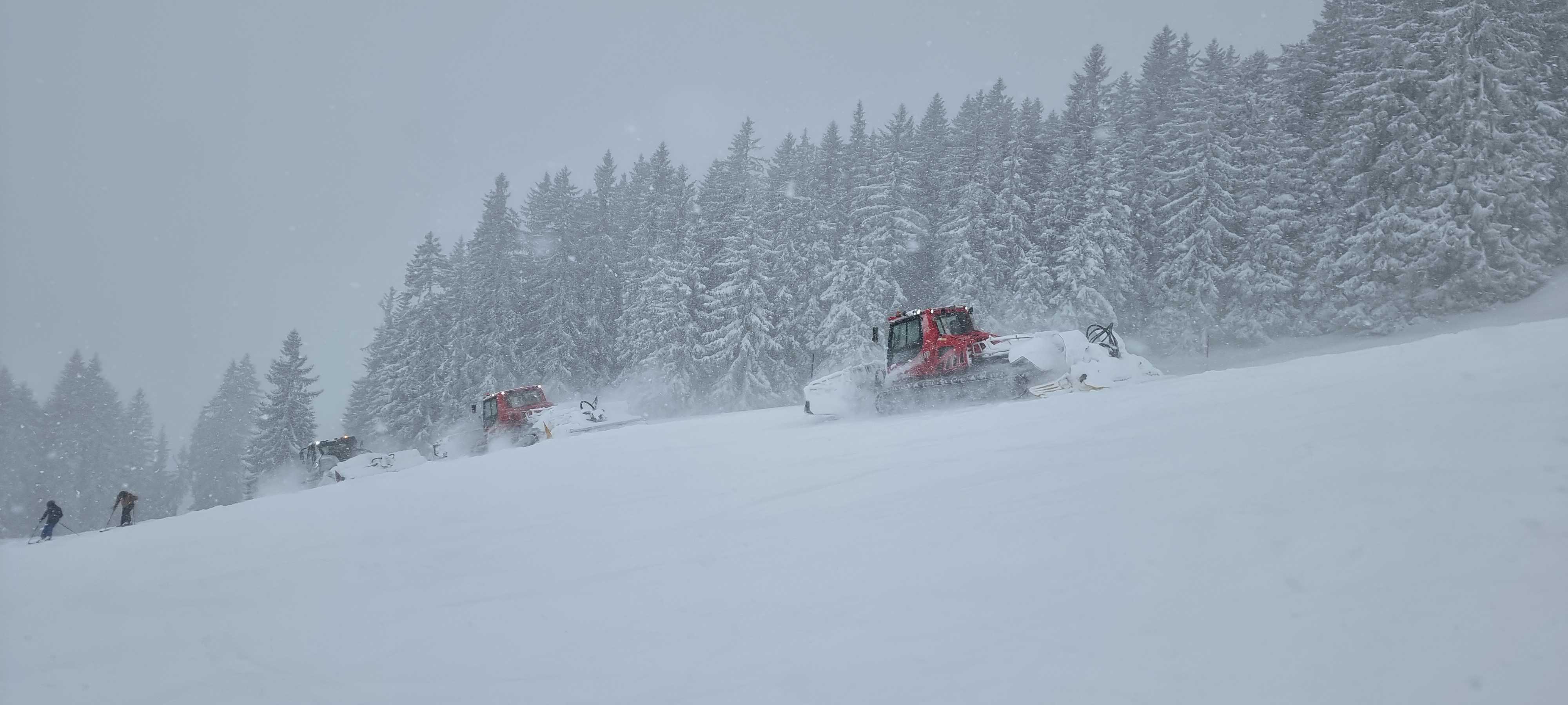 Afgelopen week viel ook al een flink pak sneeuw. Foto: Jeroen Elferink