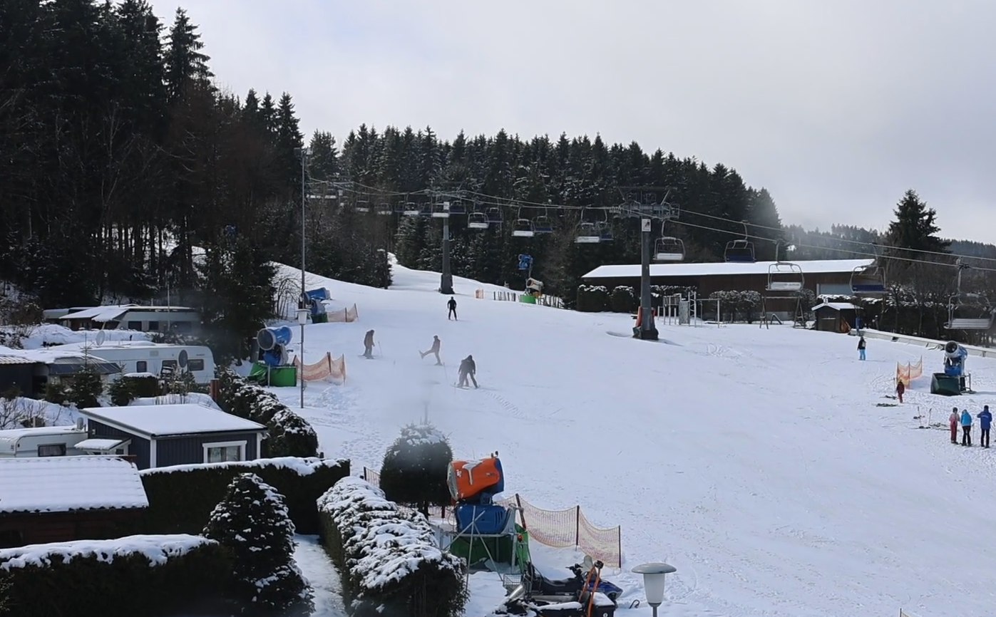 Zelfs in Winterberg is het weer even wit. Bron: Feratel