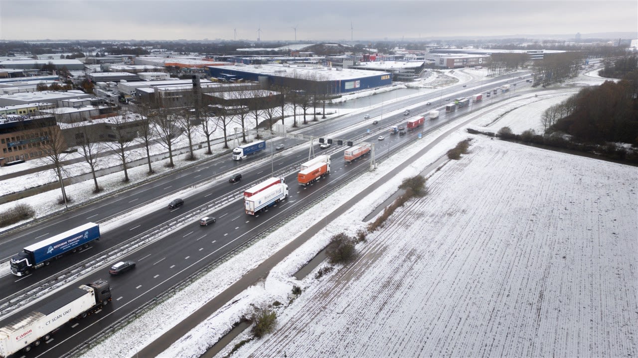 Winterweer bij Arnhem. Foto: ANP / Persbureau Heutink.