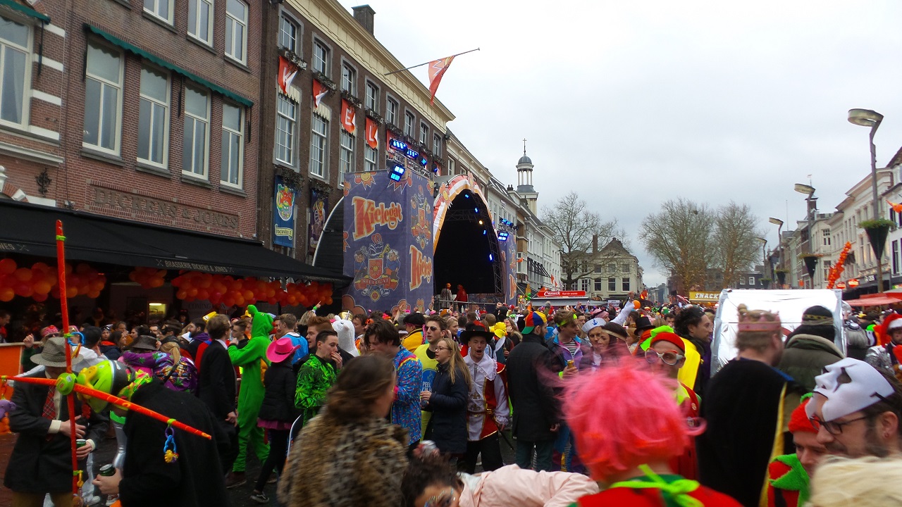 Carnaval in het Kielegat. Foto: Henk Voermans