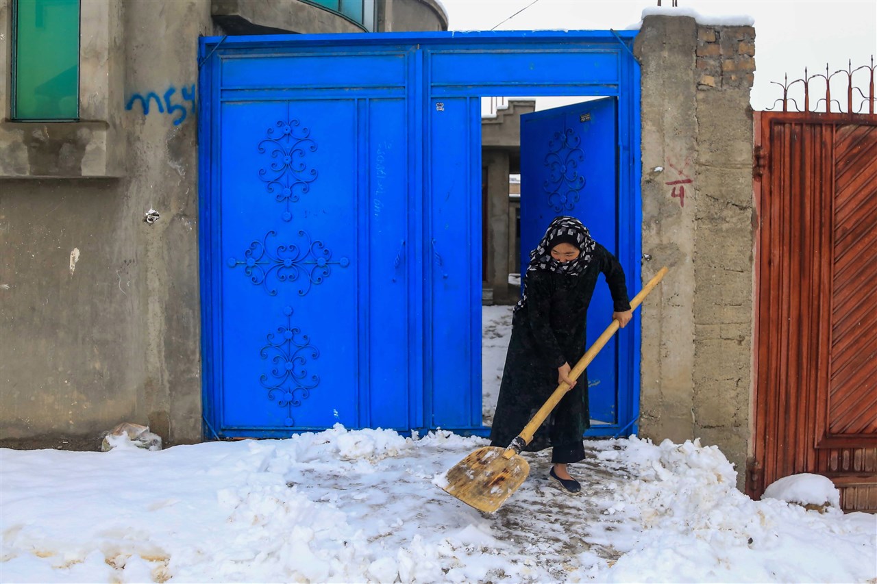 Barre winterkou treft Afghanistan. Foto: ANP/EPA/STRINGER