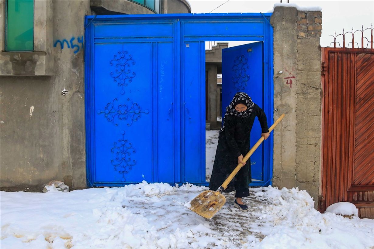 Barre winterkou treft Afghanistan. Foto: ANP/EPA/STRINGER