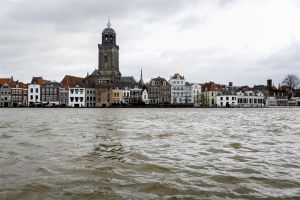 Deventer verwacht waarschijnlijk geen water op de kade