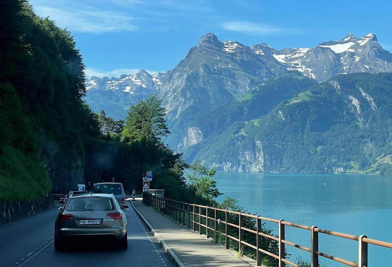 Vierwaldstättersee in Zwitserland, foto: Hein Lafeber