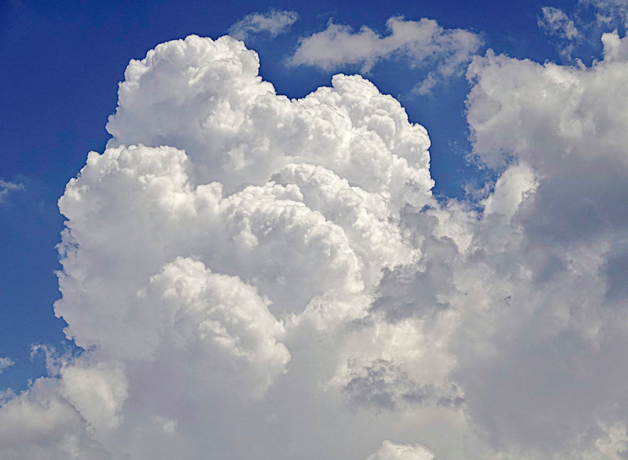 Onweerslucht in Schinveld, Limburg. Foto: Ria Gerards.