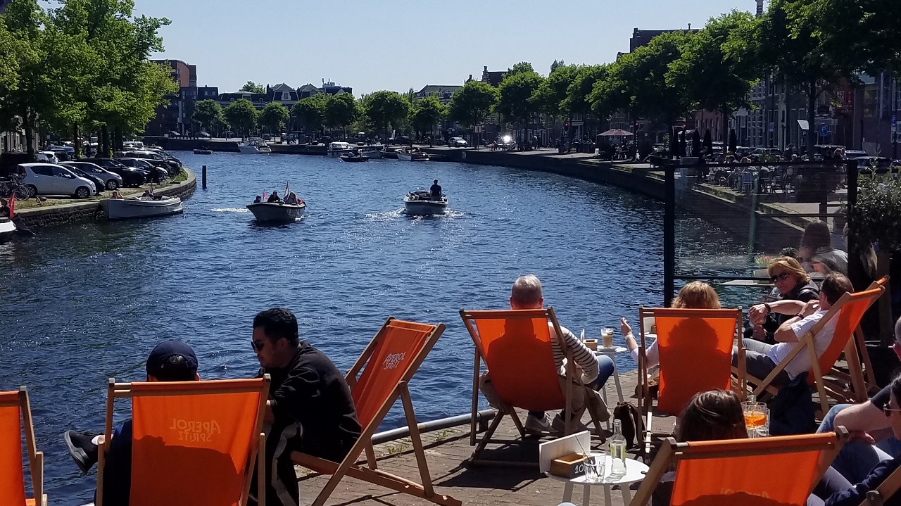 Het is dit weekend heerlijk weer. Foto: Renate Ridderhof