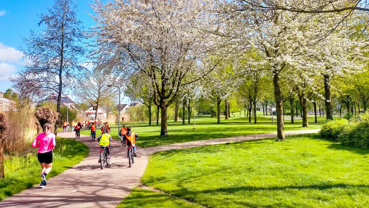Het worden prima dagen om buiten te sporten. Foto: Jos Hebben