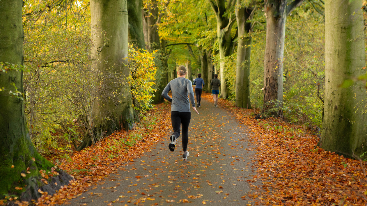 Ook voor hardlopen is het ideaal weer deze week. Foto: Ab Donker