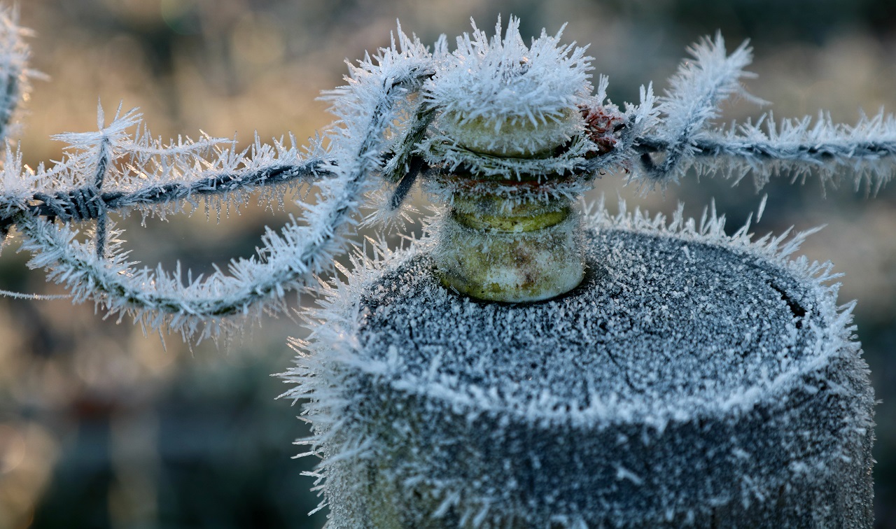 Het is de eerste officiële matige vorst van dit winterseizoen