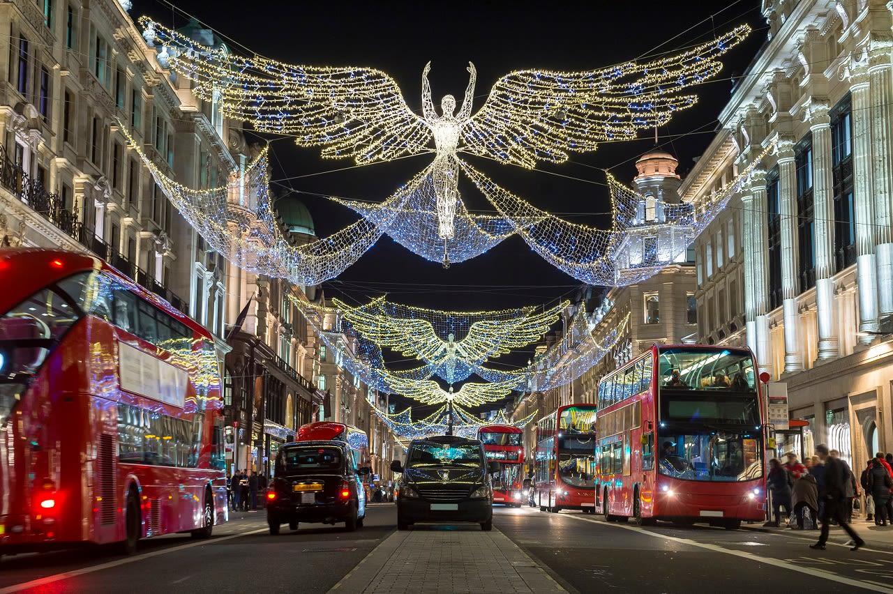 Kerst Londen. Foto: AdobeStock / lazyllama